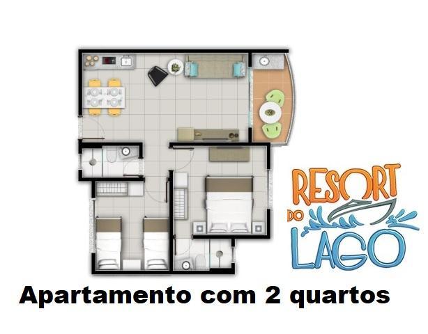 Resort Do Lago 1 Ou 2 Quartos Калдас-Новас Экстерьер фото